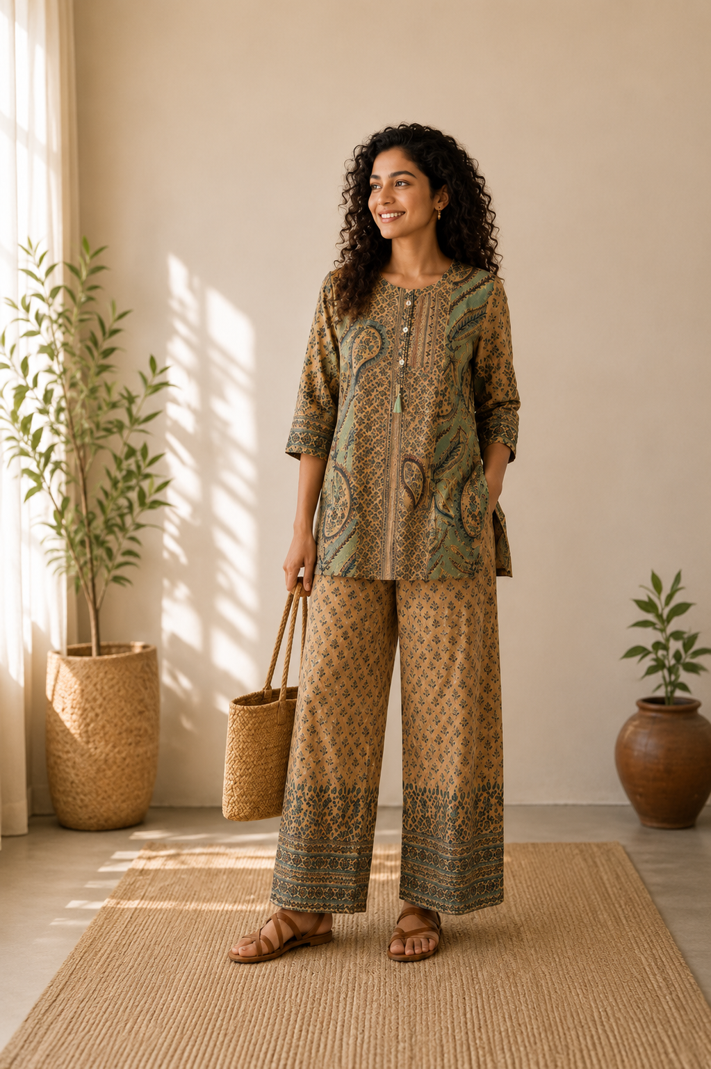 Paisley Print Co-Ord Set