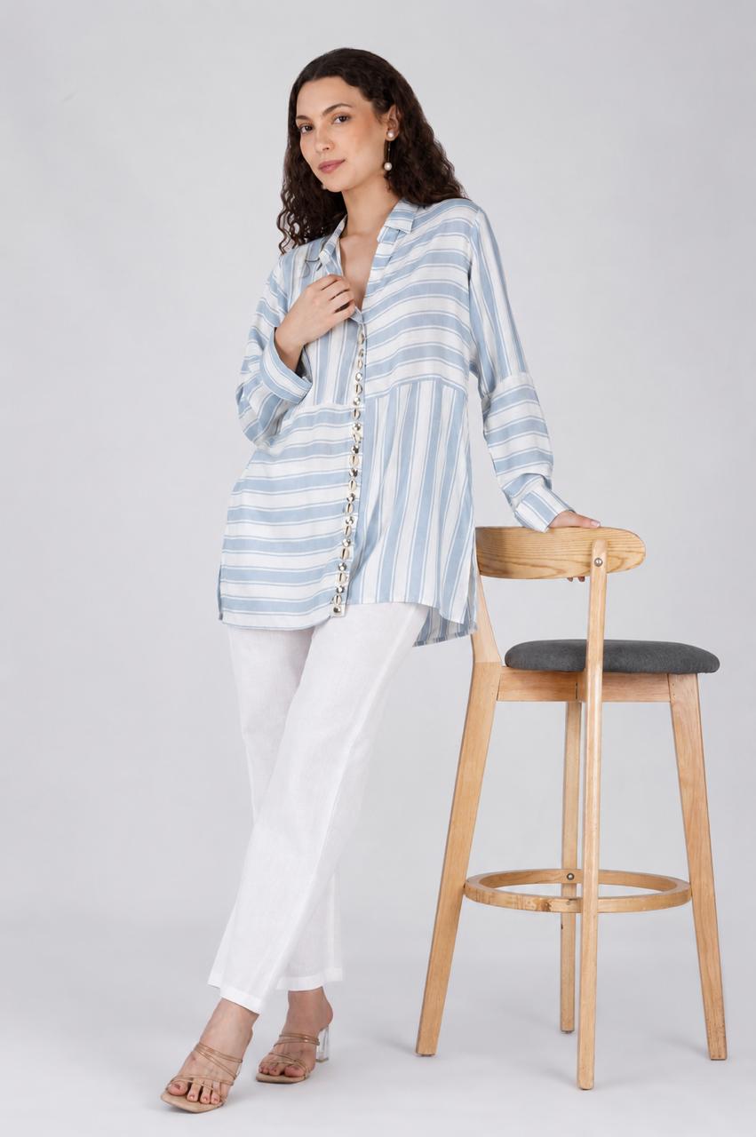 Serelle Striped Coord Set