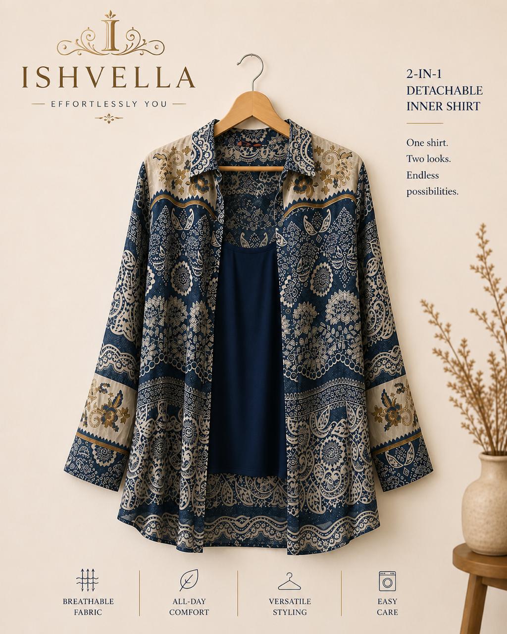 Paisley Print Shirt